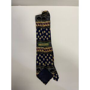 Jerry Garcia Tie Classy Black Gold Purple yellow stars 
57 x 3.75 Vintage